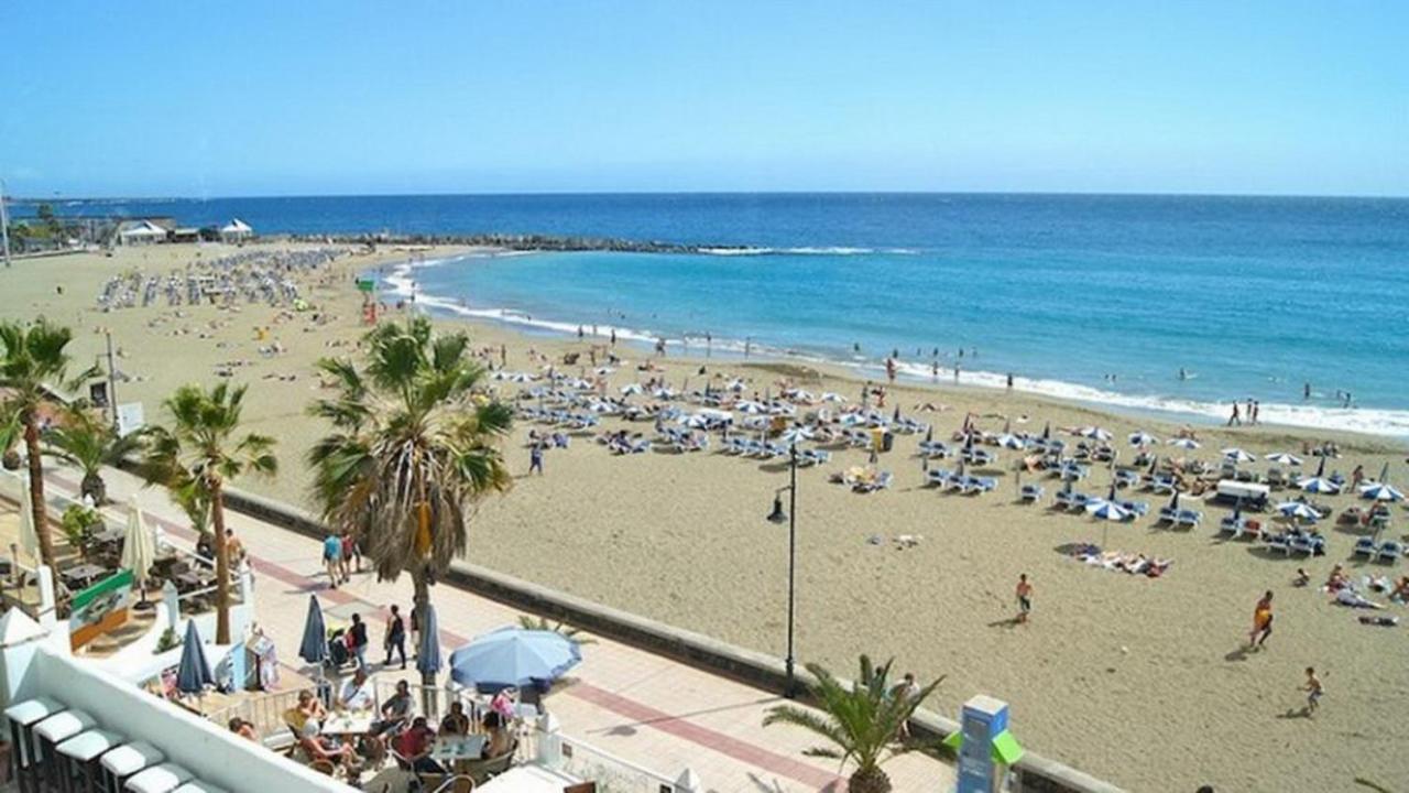 Fabulous 2-Bedroom Apartment Right On The Beach Of Los Crstianos Arona  Exterior foto